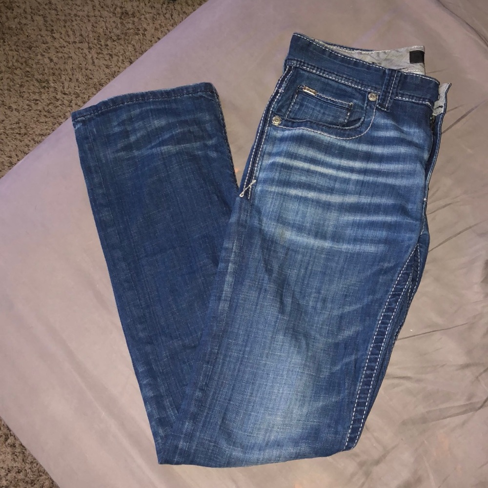 Buckle Black Brand Blue Denim Jeans
